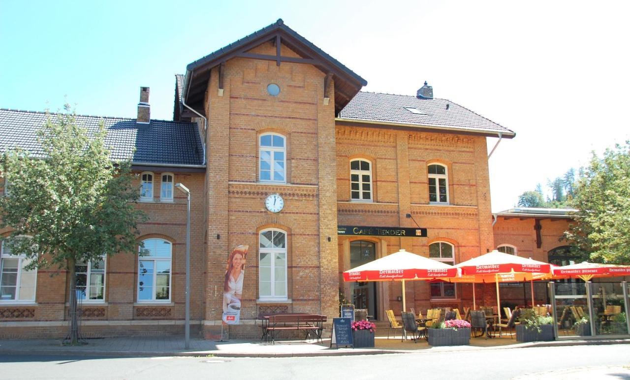 Ferienwohnung Im Bahnhof Luegde Zewnętrze zdjęcie